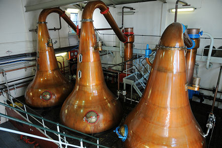 The Still Room, Showing the Two Wash Stills and One of the Spirit Stills