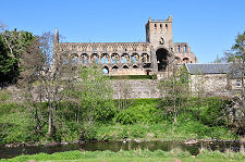 The Abbey Seen Over the River