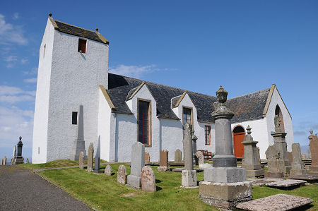 Canisbay Kirk from the South-West