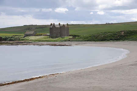 Freswick Bay and Freswick House from the North
