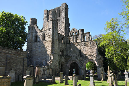 Kelso Abbey from the South-East