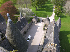 Castle Fraser from the Tower