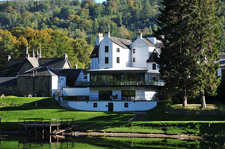 The Kenmore Hotel Seen Across the River Tay