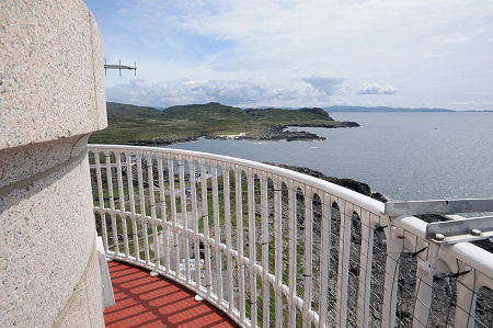 Corrachadh Mòr Seen from the Lighthouse Balcony