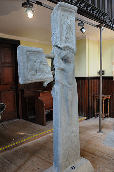 Front of the Restored Stone Cross