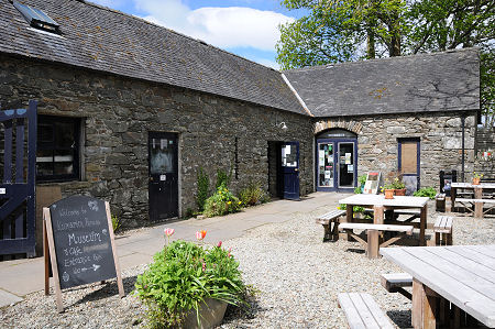 Entrance to the Museum, with Cafe and Shop