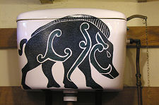 Decorated Cistern in the Loos