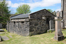 Burial Aisle in Churchyard