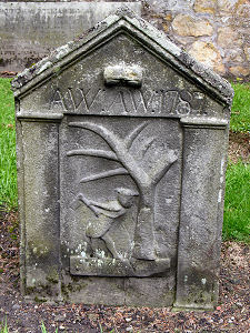 Gravestone of a Woodsman