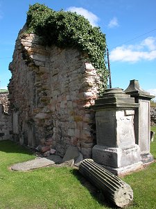 Remains of Older Church 