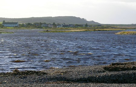 Kingston Viewed Across the River Spey from Spey Bay