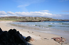 View Along Oldshoremore Beach