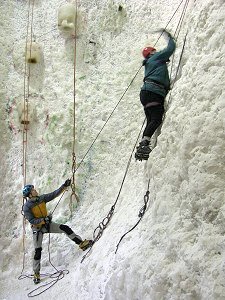 Ice Factor Climbing Wall