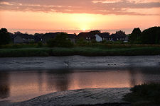 Sunset Over the River Dee
