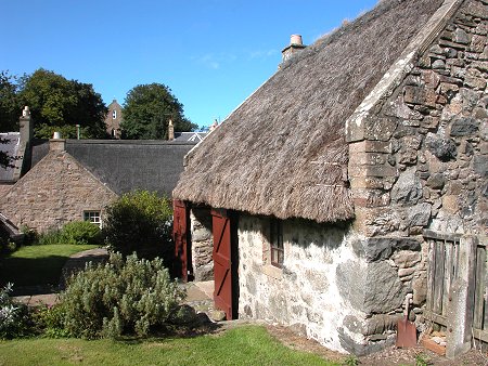 Restored Ale House and Rear of Souter Johnnie's Cottage