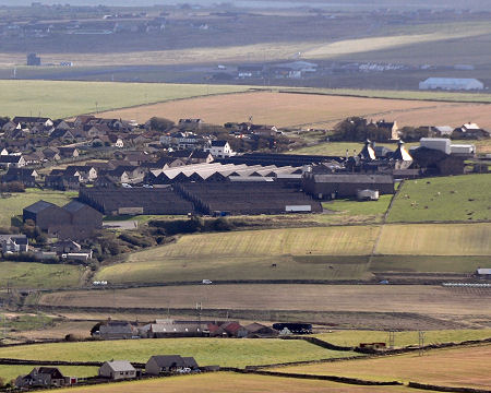 The Distillery Seen from Wideford Hill