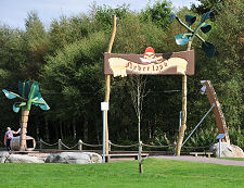 Entrance to Neverland Playpark