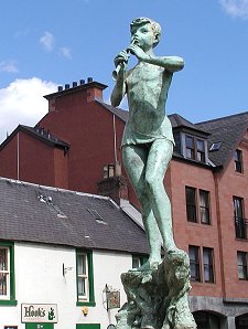 Peter Pan's Statue in Town Centre