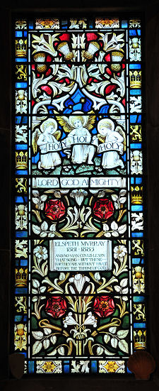 Stained Glass Window in Memory of Elspeth Murray