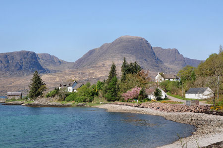 Kishorn (Ardarrach) with the Applecross Mountains in the Background