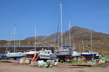 The Boatyard on the North-West Shore of Loch Kishorn
