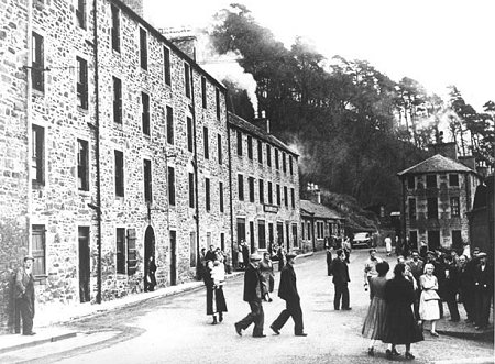 New Lanark in the 1950s  (Image Courtesy New Lanark)