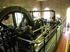 Steam Engine in Engine House