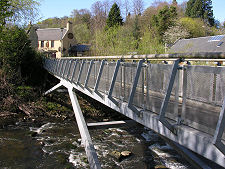 Footbridge Over the River