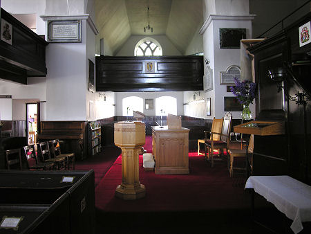 Interior View of Lauder Old Church
