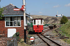 Train Passing Signal Box
