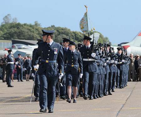 Parade of the Newly Reformed 1 Squadron Standard, 2012
