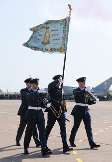 Parade of 1 Squadron Standard, 2012
