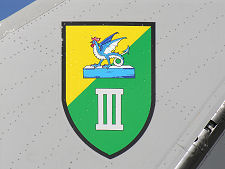 3 Squadron Typhoon Fin Badge
