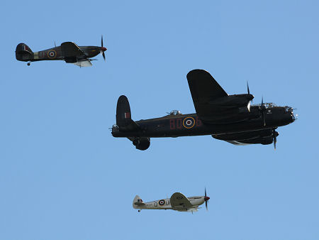 The Battle of Britain Memorial Flight Marking the 70th Anniversary of the Battle at the 2010 Airshow