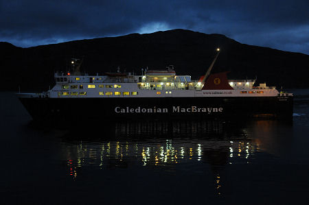 Isle of Lewis Arriving at Ullapool on a Sunday Evening