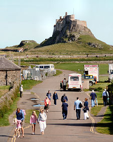 The Road To Lindisfarne Castle