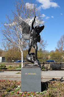 Statue of St Michael