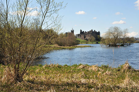 The Palace Over Linlithgow Loch from the North-East