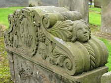 Carving on the Shoulder of a Stone