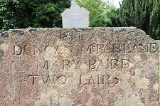 A Stone Referring to "Two Lairs"
