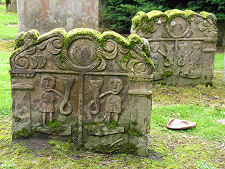 Two of the Trumpet Gravestones