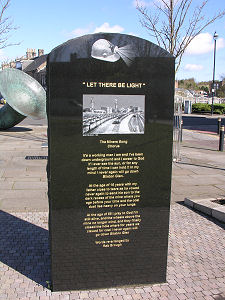 Memorial to Miners Killed at Bilston Glen Colliery