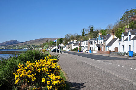 Lochcarron's Main Street, Looking South-West