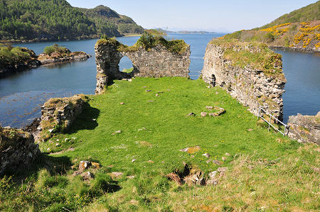The Ruins of Strome Castle from the East End