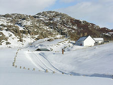 Youth Hostel Under March Snow