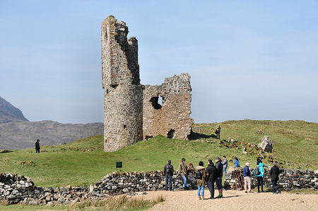 Ardvreck Castle and the Neck of its Peninsula