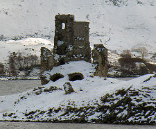 The Castle Seen Under Snow