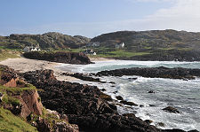 Bay of Clachtoll in Stormy Weather