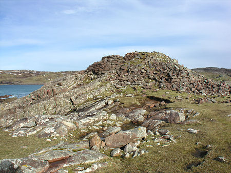 Clachtoll Broch from the South