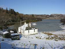 Loch Culag, Frozen in March